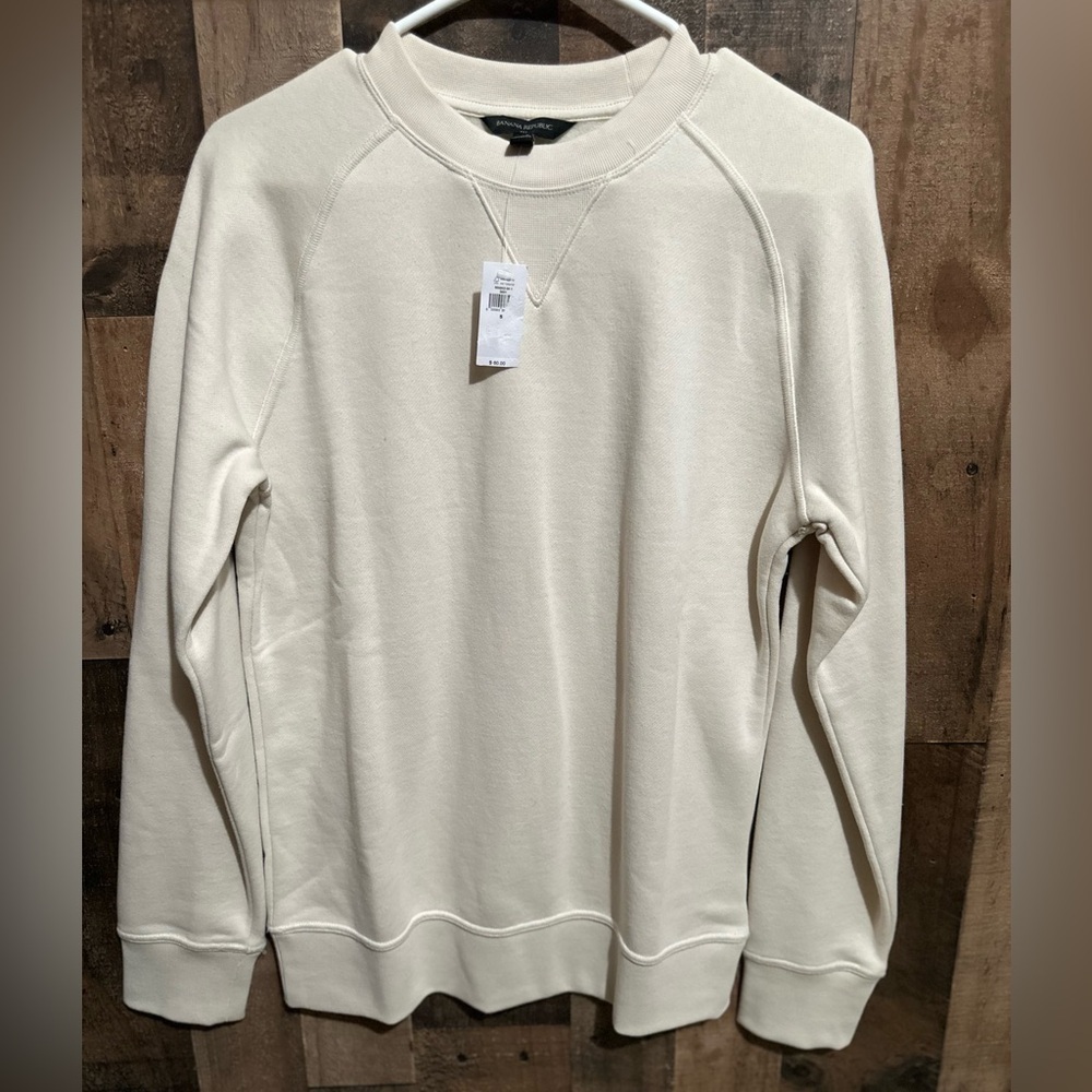 Banana Republic Cream  Sweatshirt